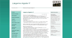 Desktop Screenshot of algade17.dk